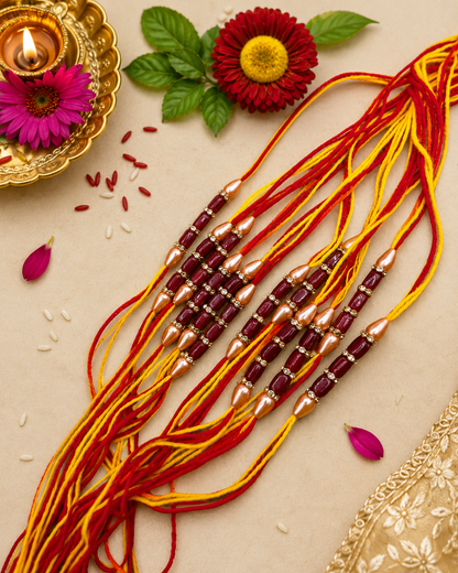 Moli kalawa rakhi (pack of 1 Rakhi)