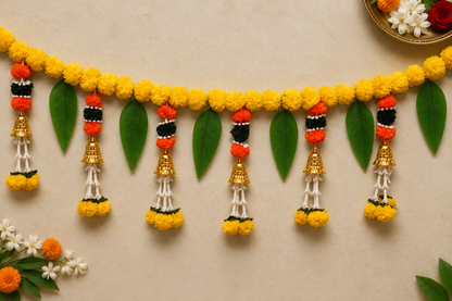 Aam patta floral bhanderwal/Toran  36* inch