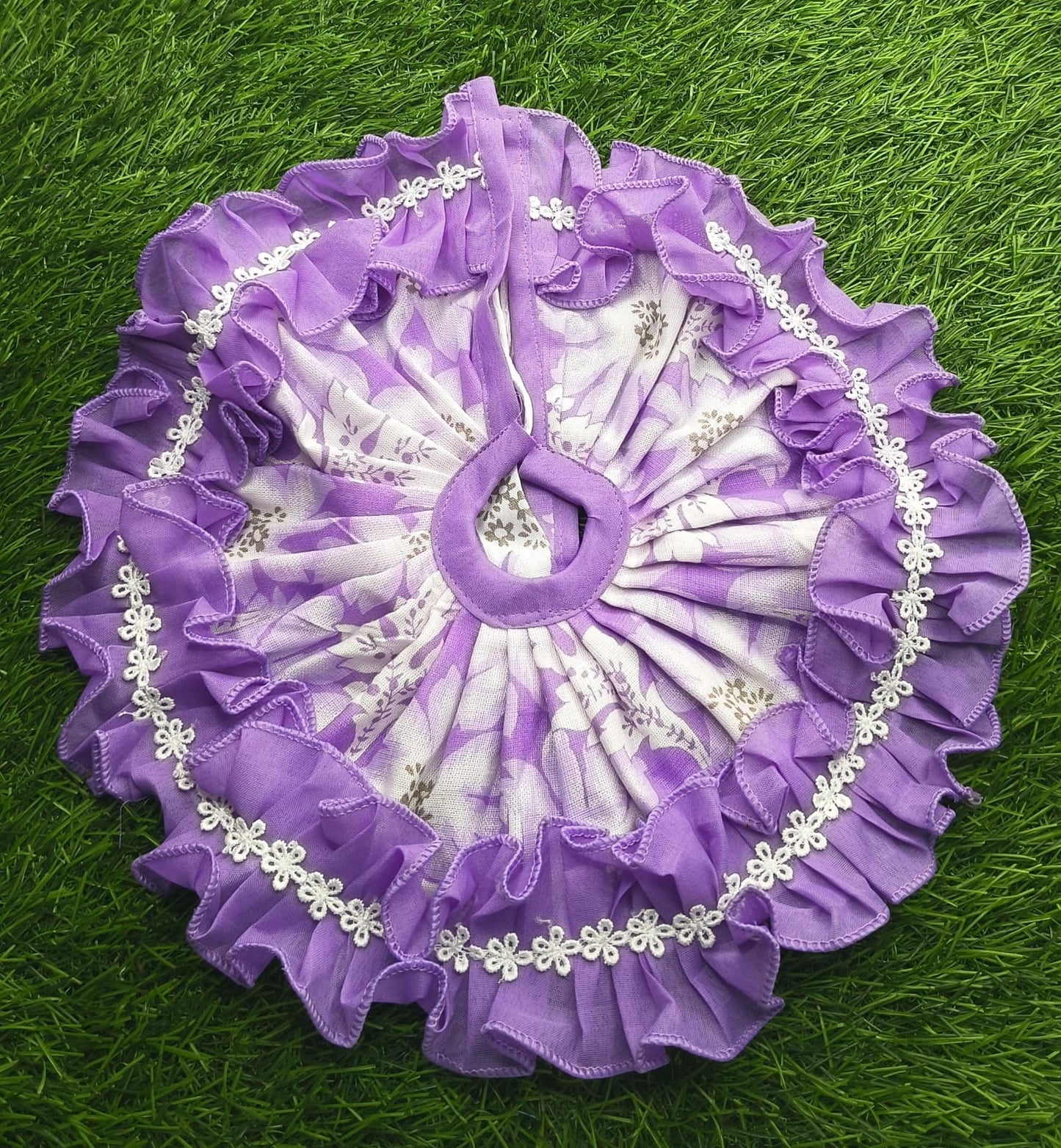 Summer Special Light Cotton Laddu Gopal Ji Poshak – Set of 5 (Breathable & Comfortable)