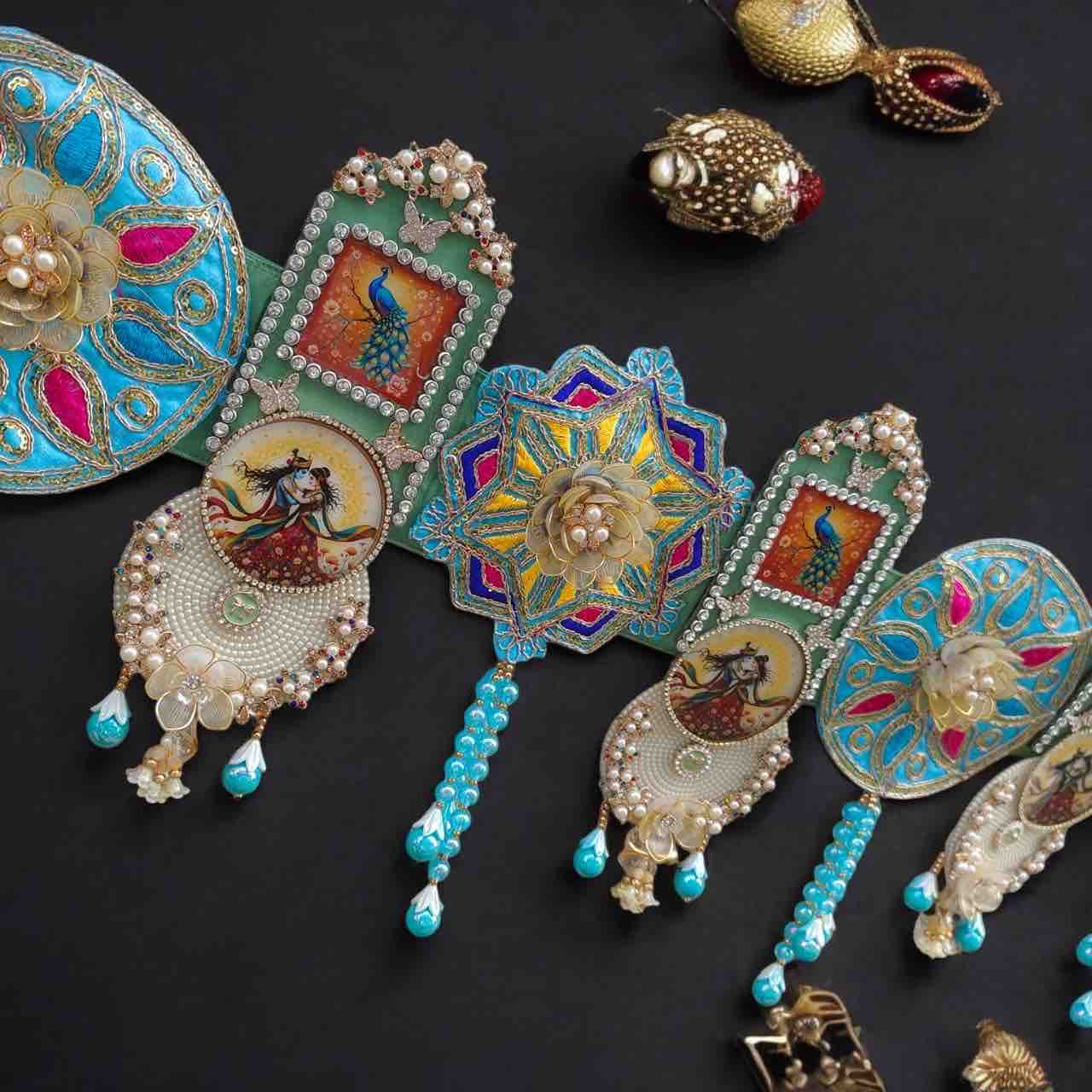 Heavy designer beautiful handmade Bandarwal/Toran 40"inch