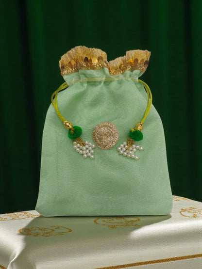 Beautiful handmade elegant potli bags perfect for gifting sagun pack of 10