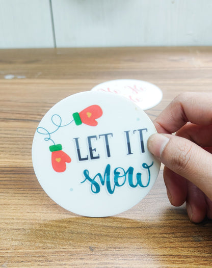 Christmas 🎄 coaster  pack of 25