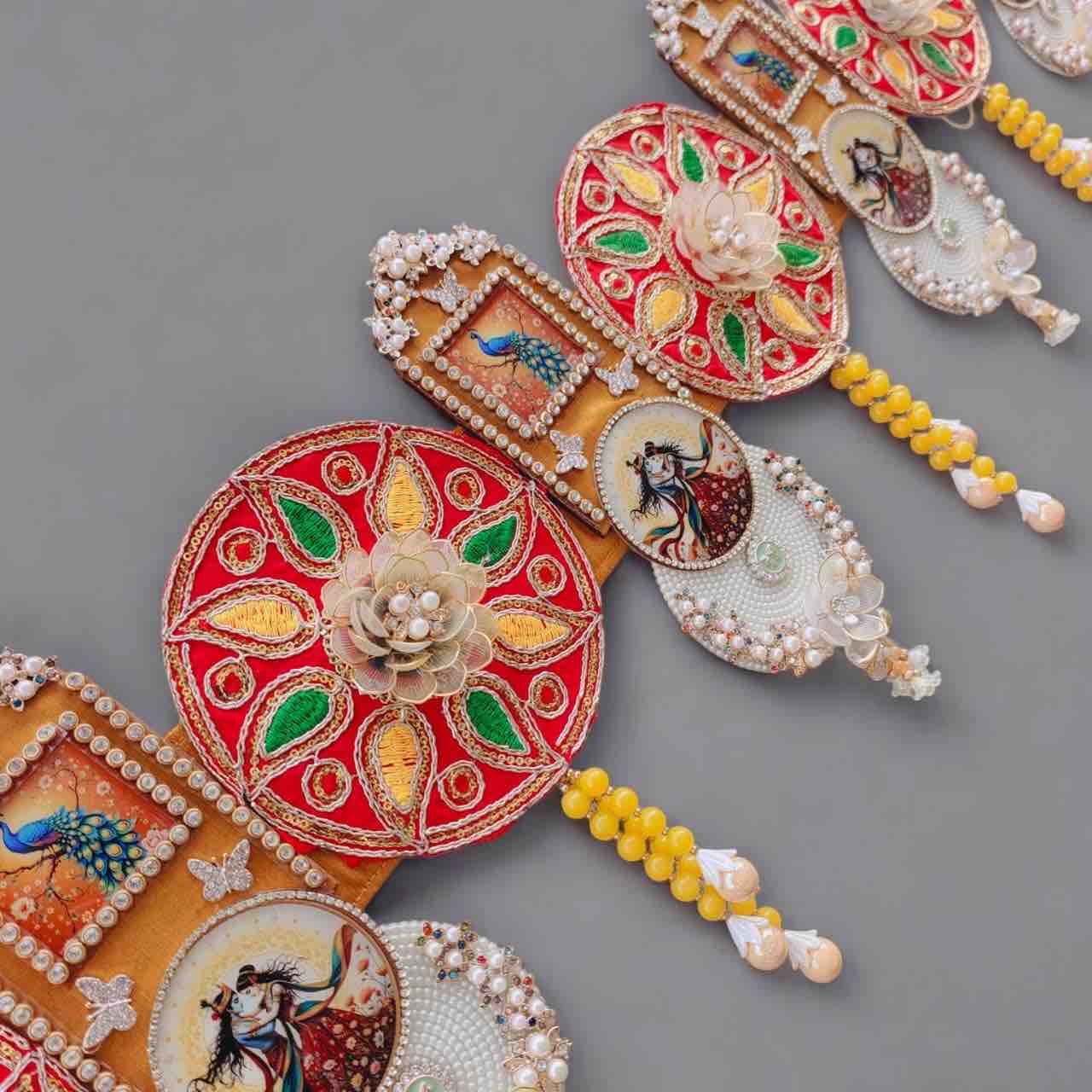 Beautiful handcrafted heavy designer Bandarwal/Toran  40"inch