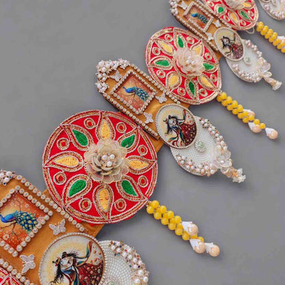 Beautiful handcrafted heavy designer Bandarwal/Toran  40"inch