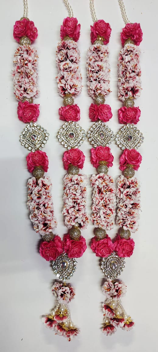 varamala wedding Garland for Bride and Groom set of 2🌹sandard size 24*inch