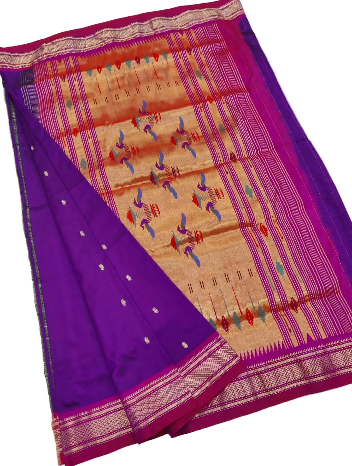 Handloom Traditional Yeola Pure Silk Paithani Saree