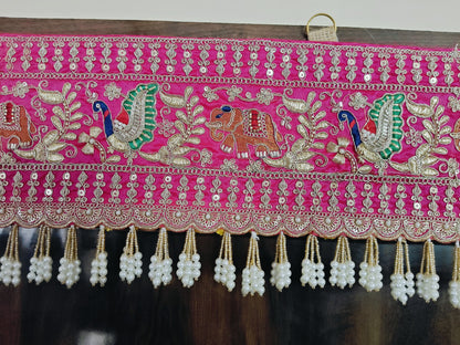 Heavy Embroidery Mor  designer  Bandarwal/Toran 40"inch