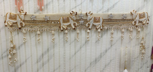 Pichwai cow heavy designer Bandarwal/Toran 40"inch