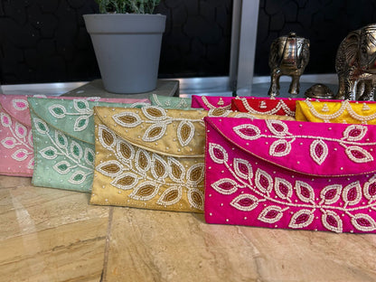 Beautiful designer handcrafted sagun envelope pack of 6