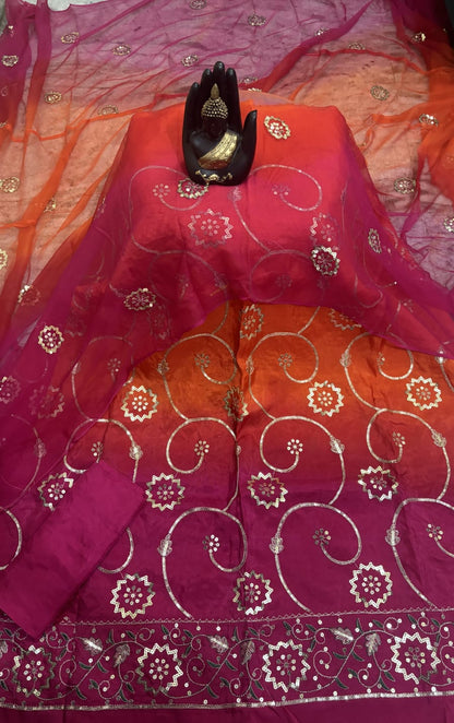 Elegant Partywear Rajasthani poshak