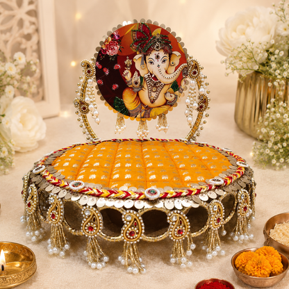 Premium Handcrafted Ganpati Singhasan Mandap for Ganesh Chaturthi