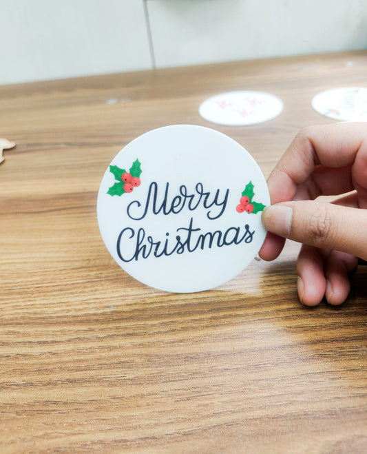 Christmas 🎄 coaster  pack of 25
