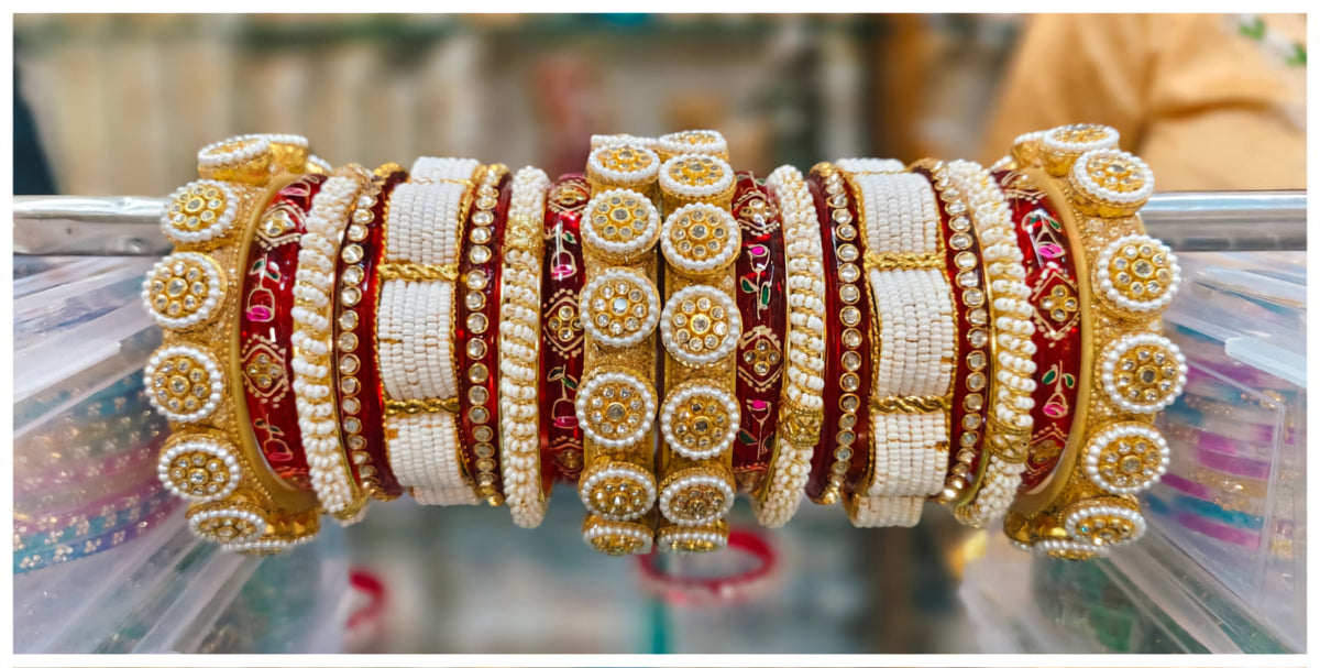 Traditional Karwa Chauth special chuda