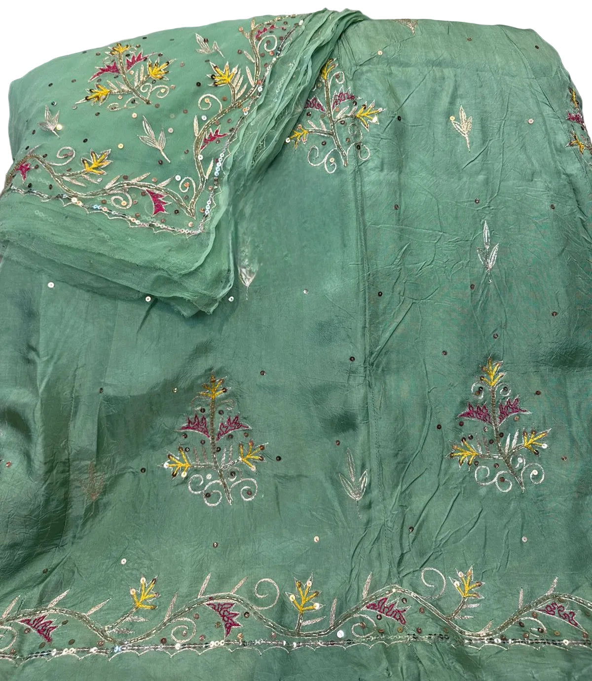 Premium Upada Fabric Resham & Katdana Handwork Thakurji Pure Odhna Poshak