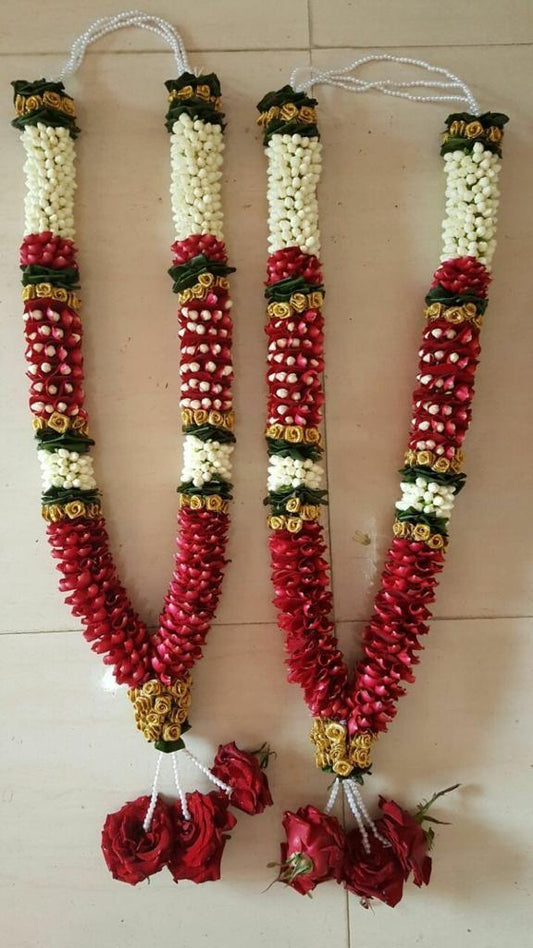 Elegant Bridal Wedding Garland Pair | Traditional Jaimala Varmala