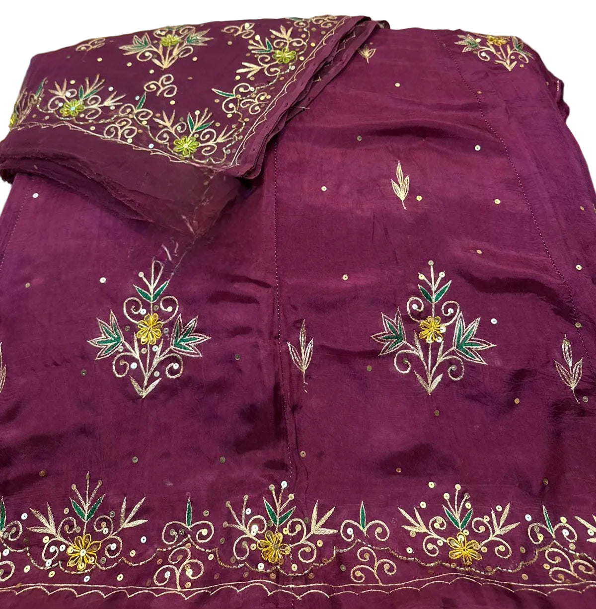Premium Upada Fabric Resham & Katdana Handwork Thakurji Pure Odhna Poshak