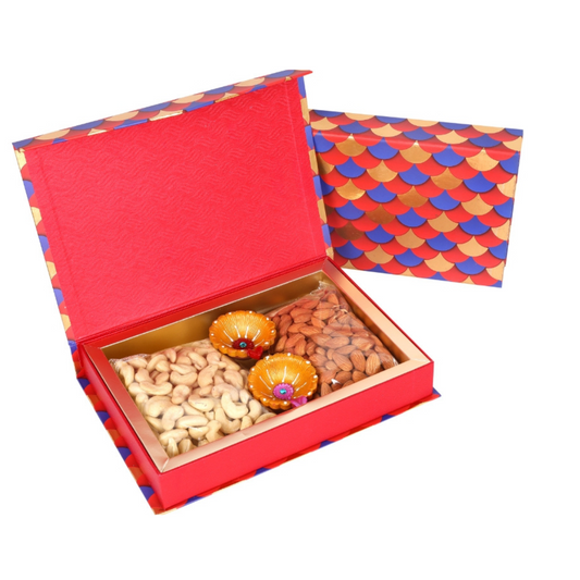 Diwali Special premium quality dryfruits gift box with fancy diya 🪔 kaju large 240/ 260gm / large badam 260gm