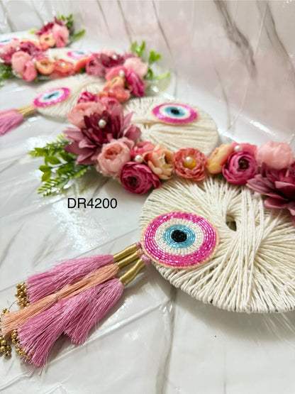 Handmade evil eye vibes designer heavy Bandarwal/Toran 40"inch