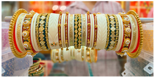 Shagun Special Bridal Chuda Red Elegance | Traditional Wedding Chura Set