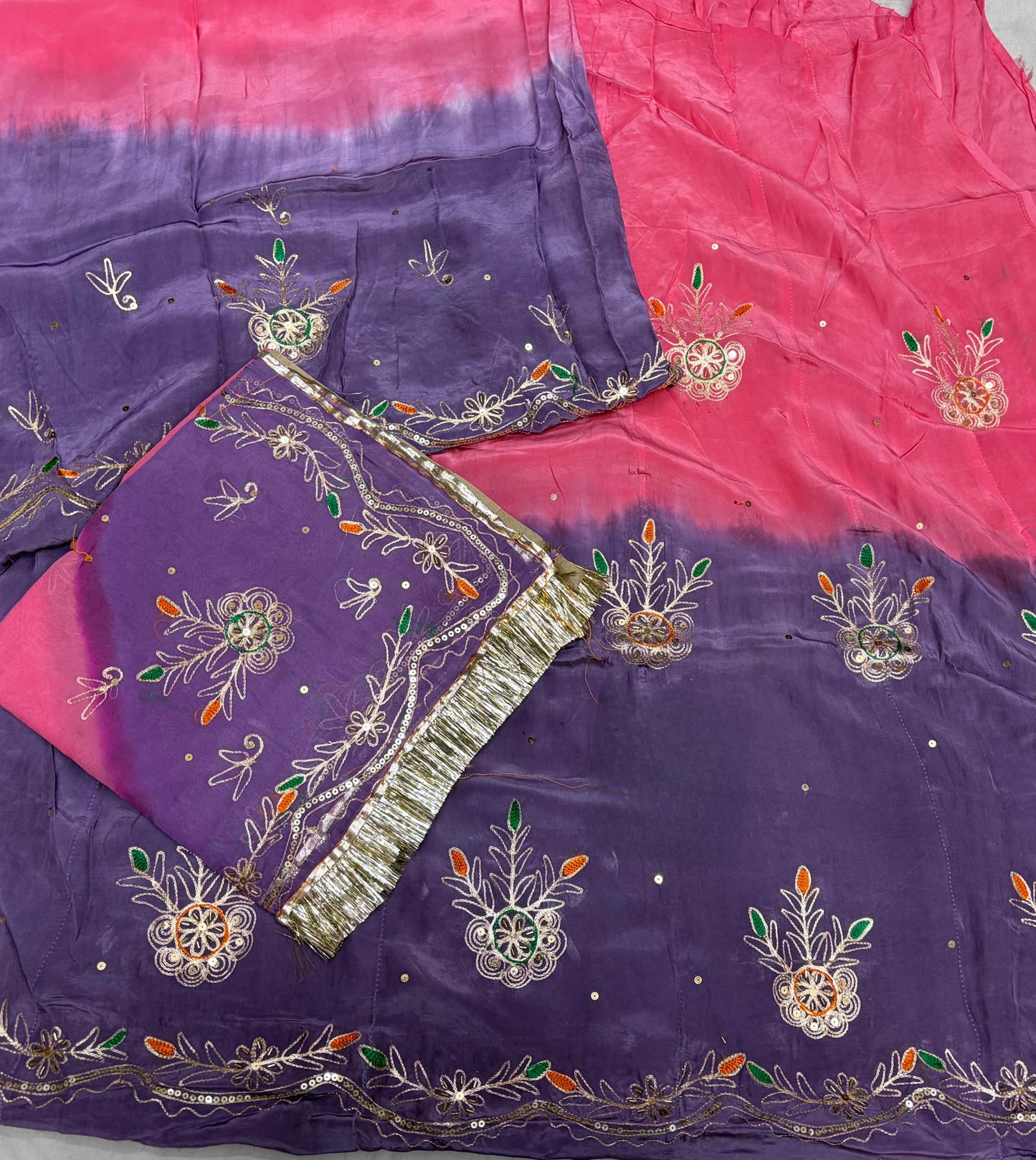 Boutique designer Resham Handwork Elegant poshak