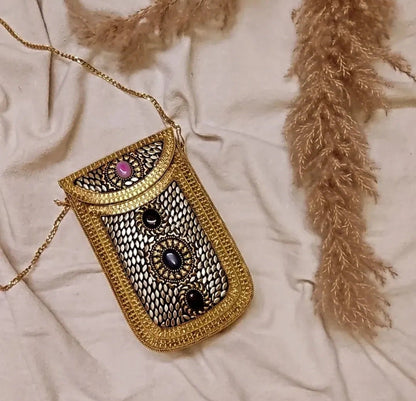 Golden Aura clutch