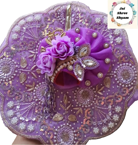 Makhan Chor Designer Boutique Ladoo gopalji poshak  size 6 inch