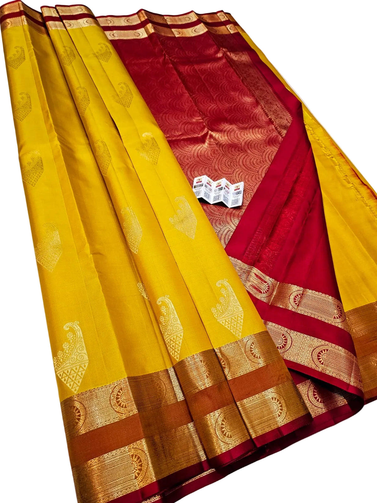 Authentic Pure Kanchipuram Silk Saree | Traditional Silk Mark Certified