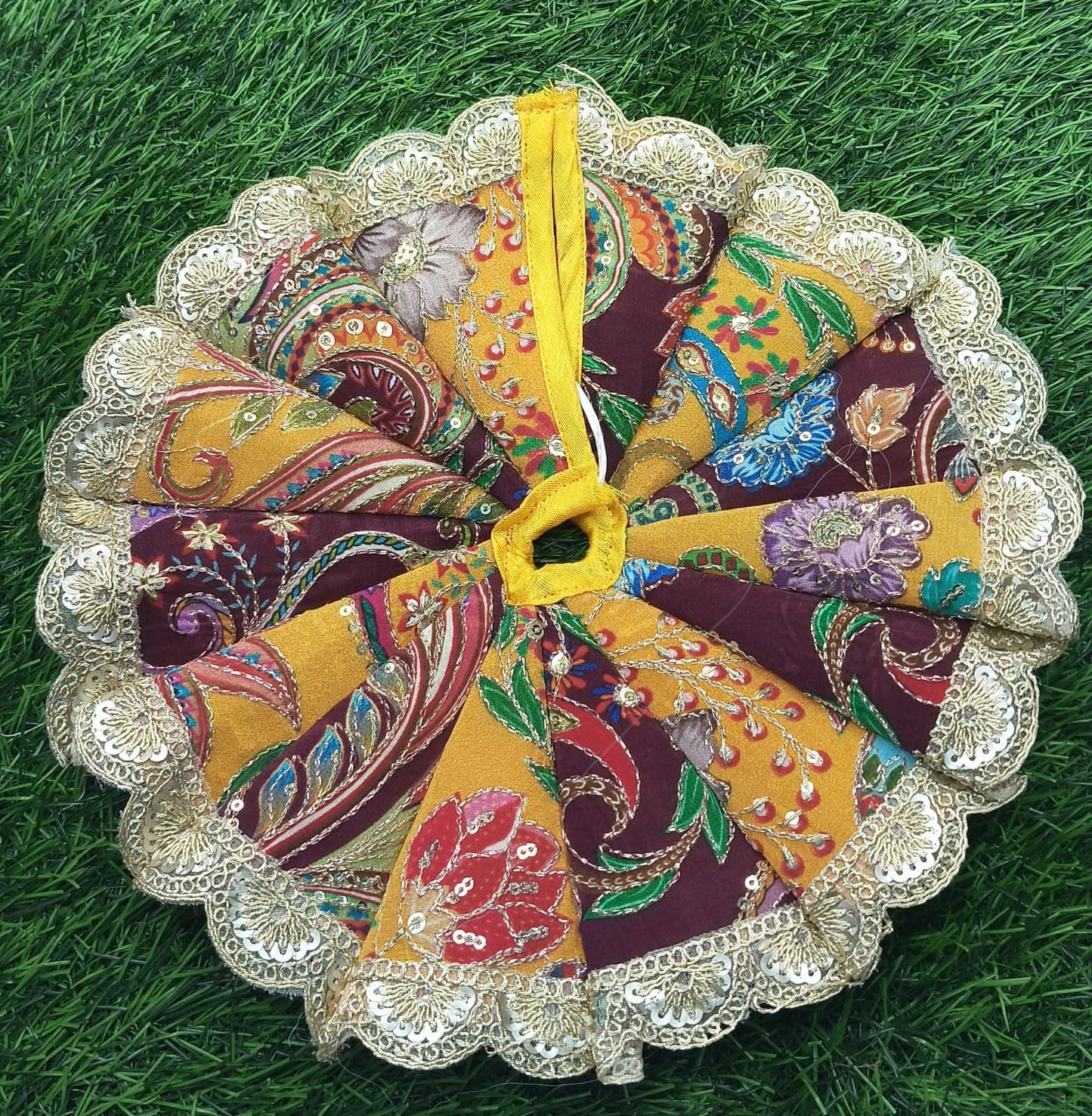 Colour variant of Ghagra Style Ladoo Gopal Poshak