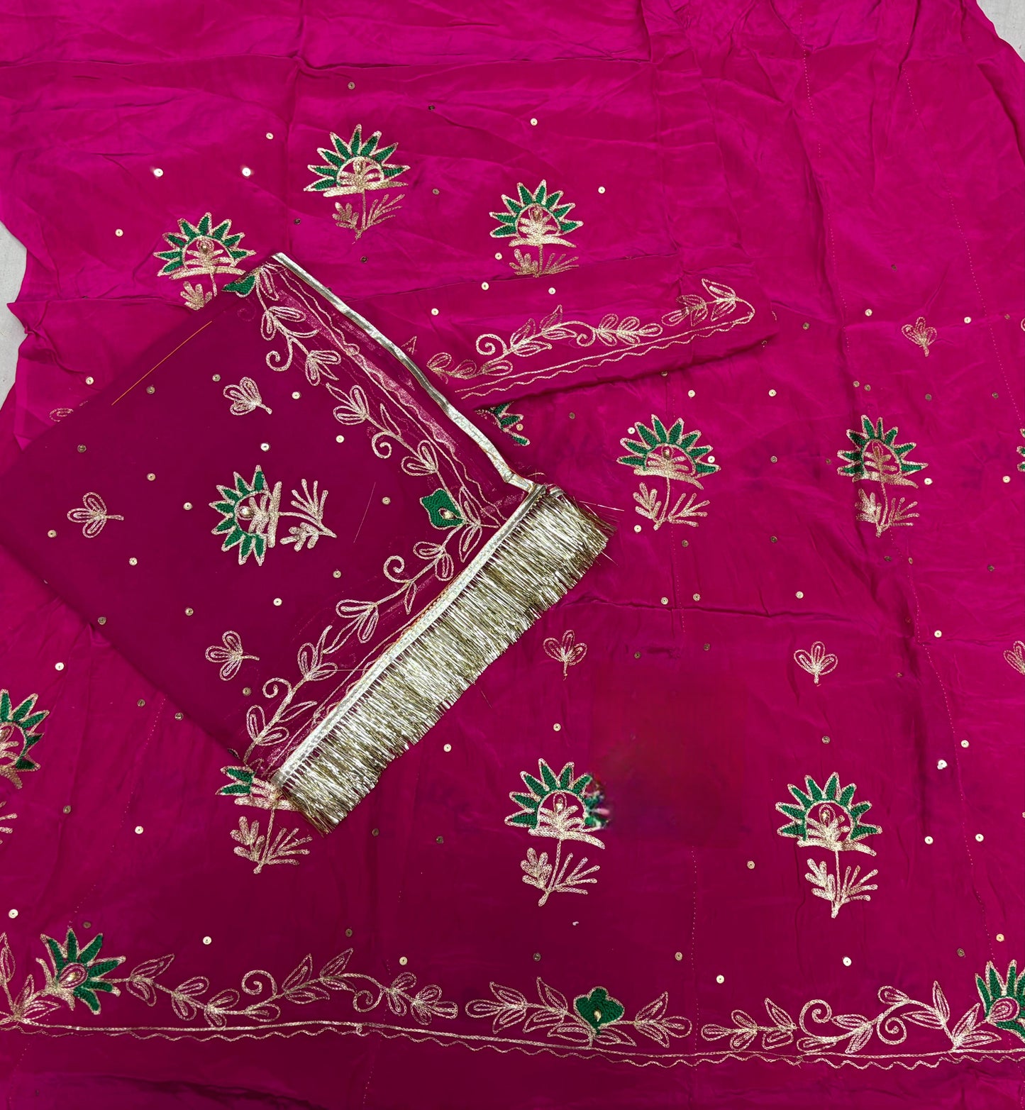 Boutique designer Resham Handwork Elegant poshak
