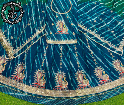 Fancy designer Lahriya poshak