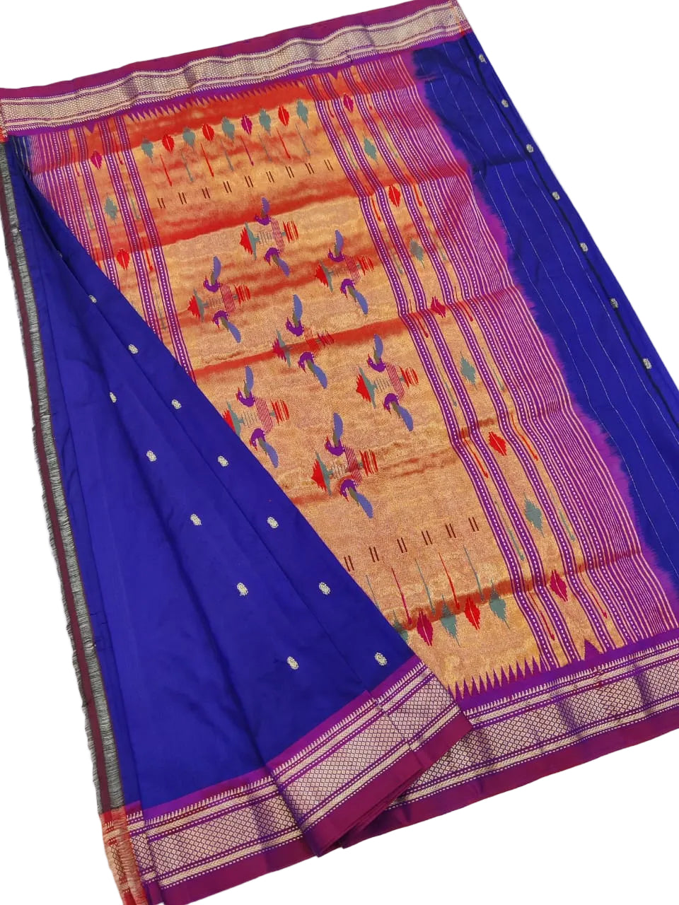 Handloom Traditional Yeola Pure Silk Paithani Saree