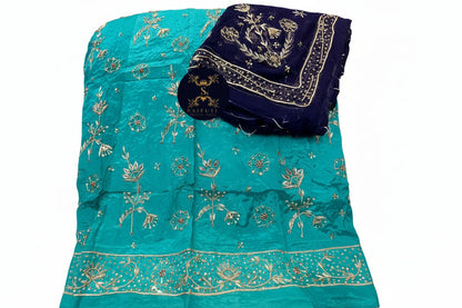 Royal Natural Silk Jardozi Dabka Thakurji Poshak – Grand Festival Edition