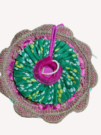 Designer sequence work ladoo gopalji beautiful poshak 6inch