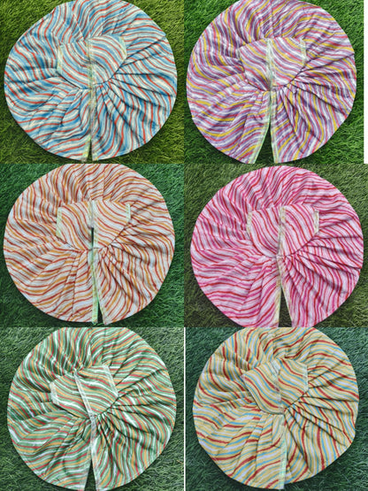 Laddu Gopal Cotton Poshak Pack of 6 | Summer Lightweight Shringar Clothes