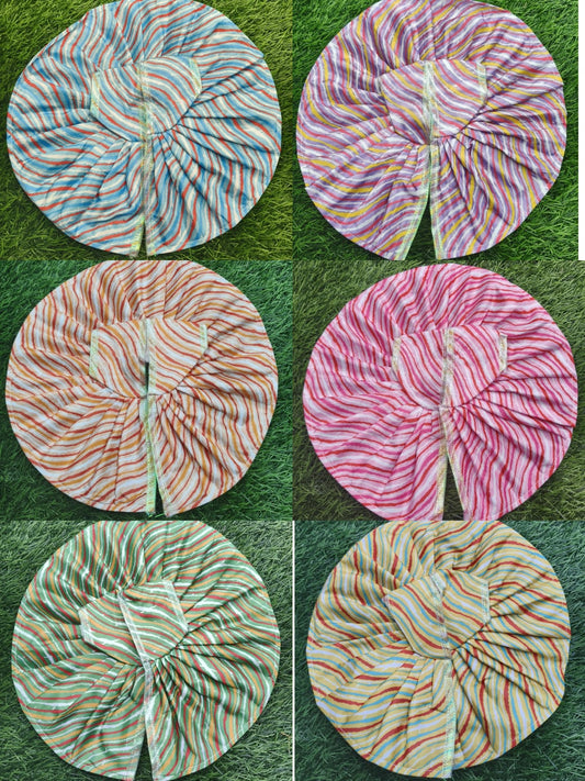 Laddu Gopal Cotton Poshak Pack of 6 | Summer Lightweight Shringar Clothes