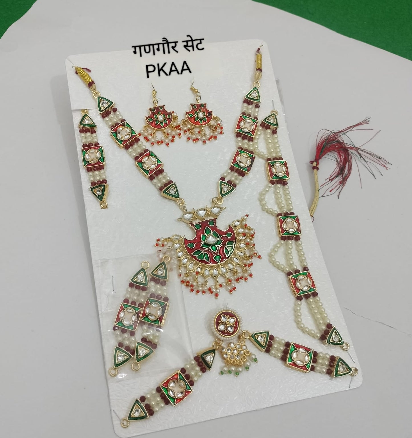 Gangaur Festival Jewellery Set | Idol Shringar for Gauri & Ishar Ji