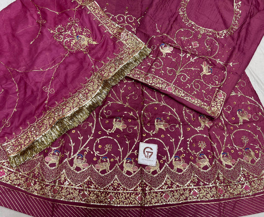 Elegant Partywear Rajasthani poshak