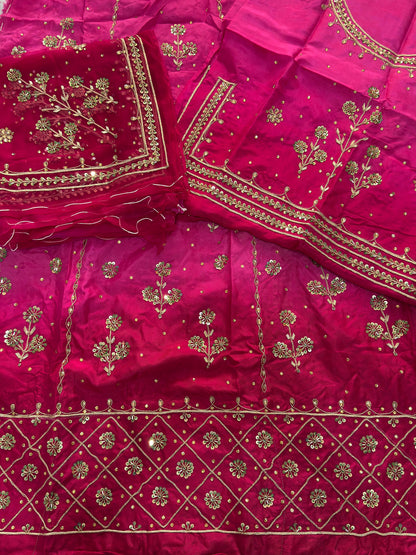 Rajasthani Splendor - Elegant Handwork Poshak