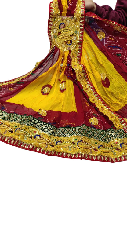 Kolkatta special Zardosi Marwadi Rajasthani chunri pilla odna