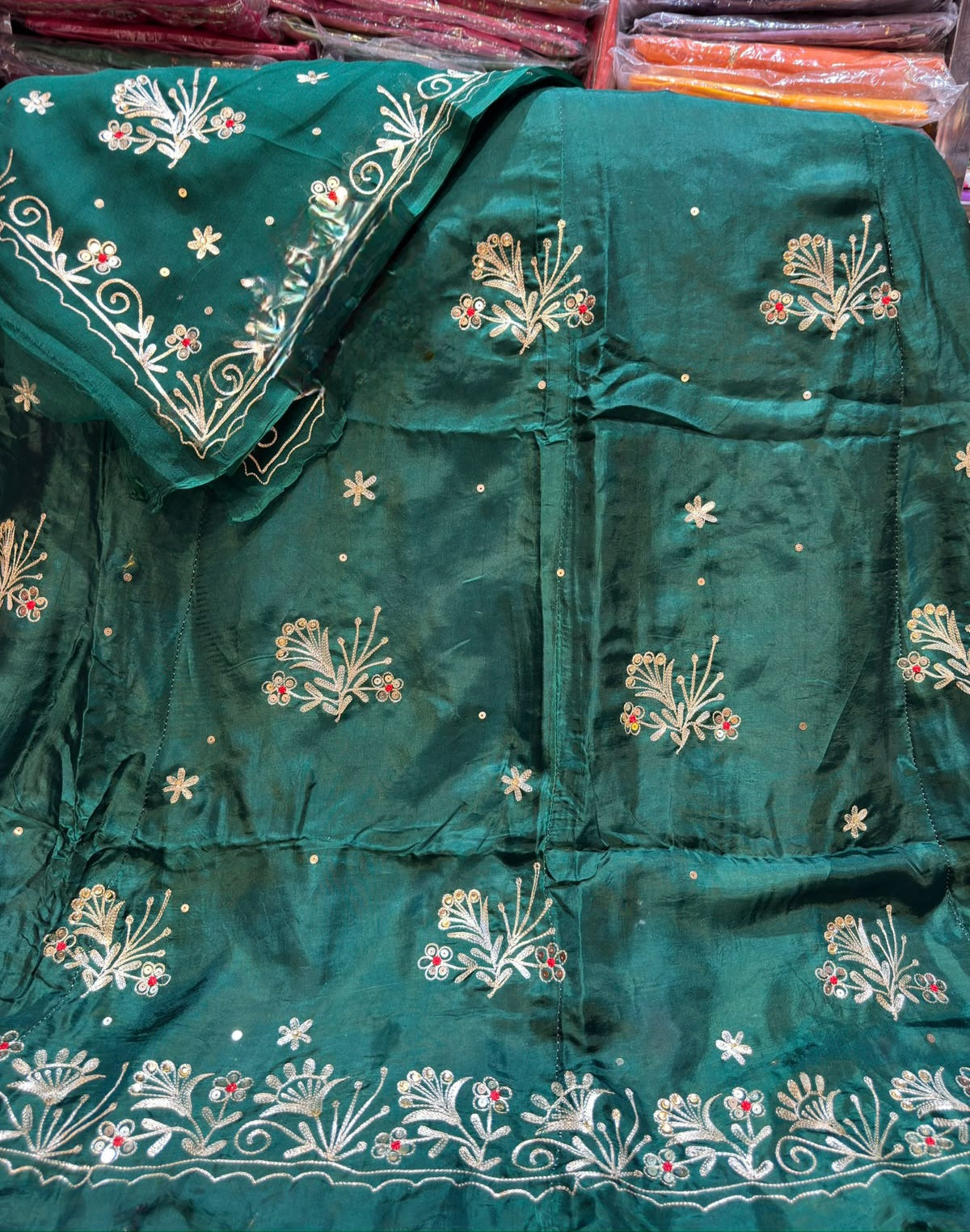 KASAB ZARI HANDWORK NATURAL PYOR BOUTIQUE POSHAK