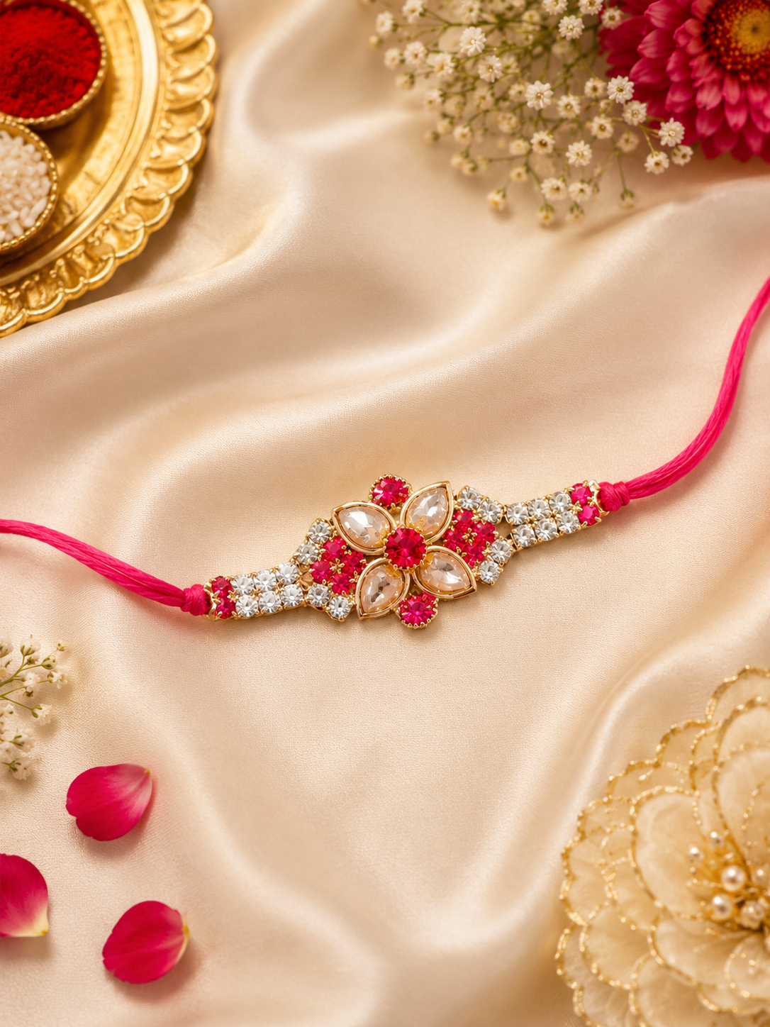 Diamond stone Rakhi