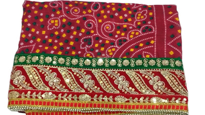 Pure cotton Marwadi chunri Odhna