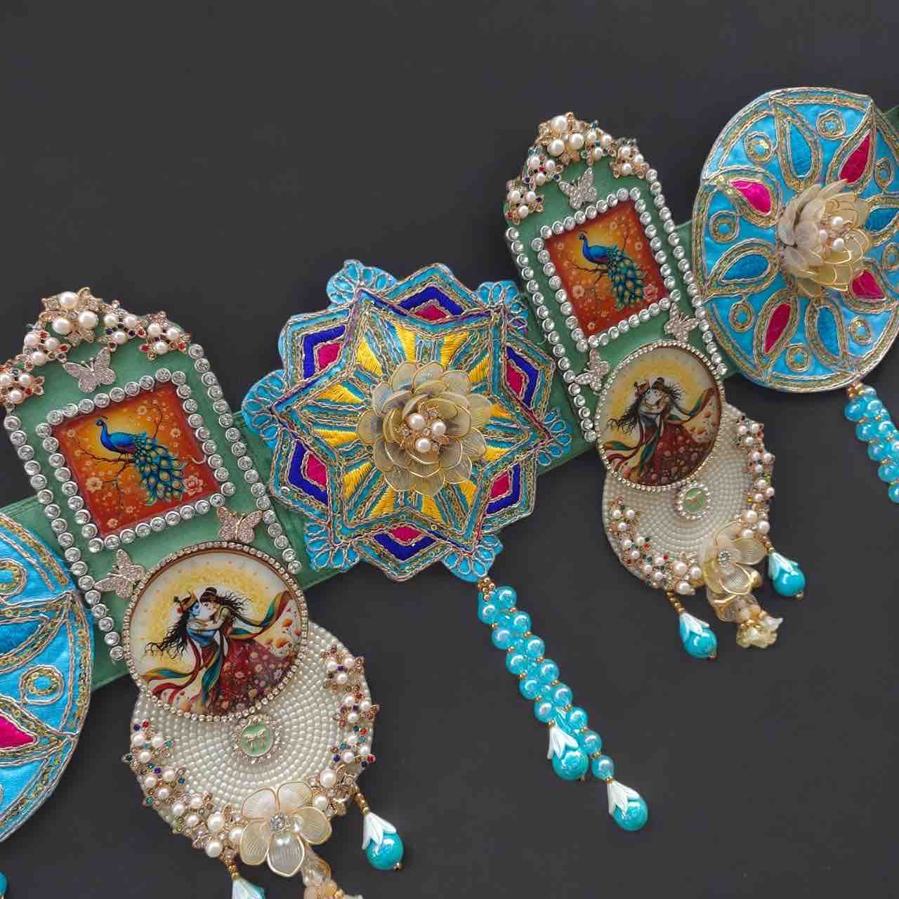 Beautiful handcrafted heavy designer Bandarwal/Toran  40"inch