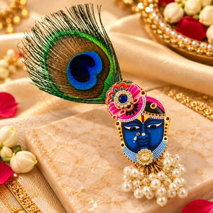 Shreenathji Brooch – Krishna-Inspired Wedding & Festive Pin (Pack of 25)