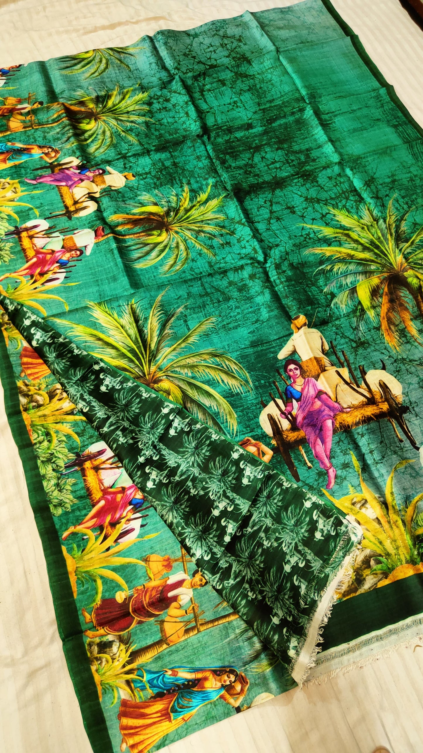 Silk Mark certified pure Katan silk saree authenticity