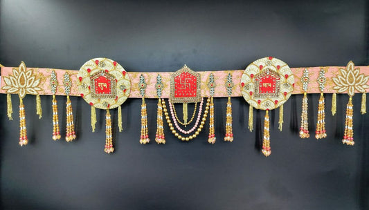 Traditional 40-inch door hanging bandarwal toran
