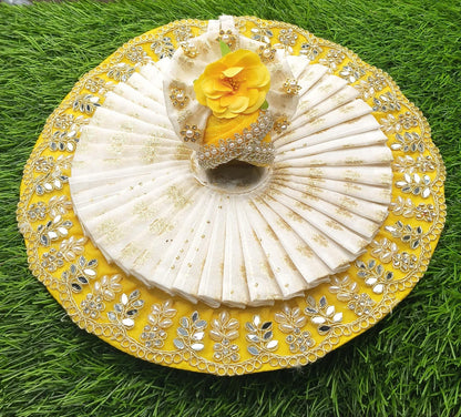Traditional Laddu Gopal Shringar Poshak Royal Collection with Mukut