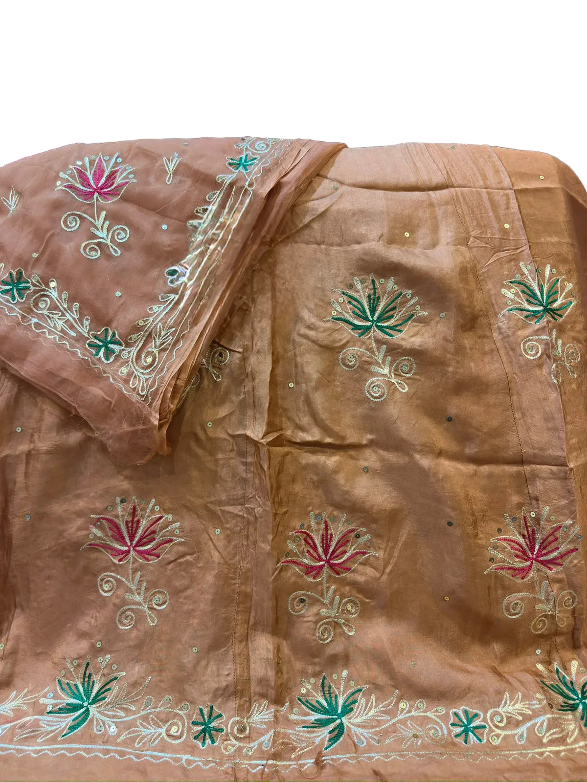 Upada Silk Rajputi Poshak with traditional Rajasthani craftsmanship