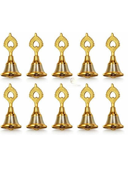 Decorative puja bells pack of 10